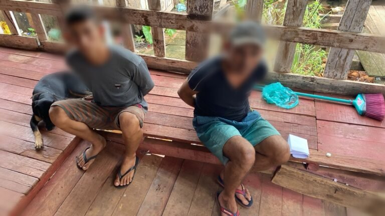 Dupla é presa suspeita de tráfico de drogas em Altamira