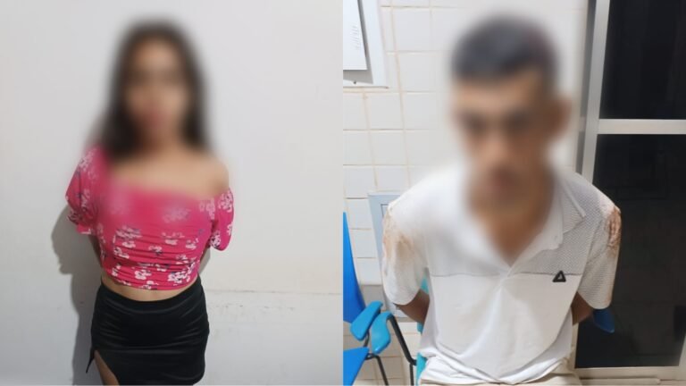 Casal do tráfico é preso pela PM no Distrito de Miritituba