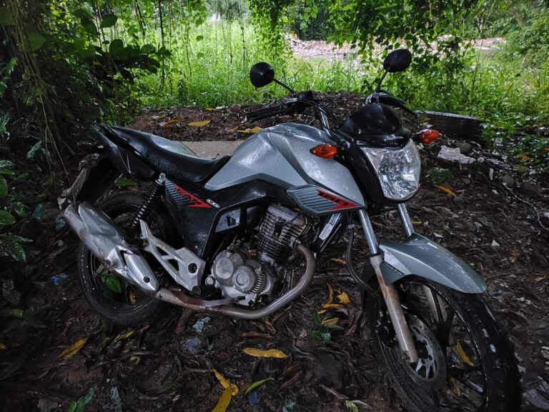 Moto abandonada é encontrada pela 1ª CIME em Itaituba