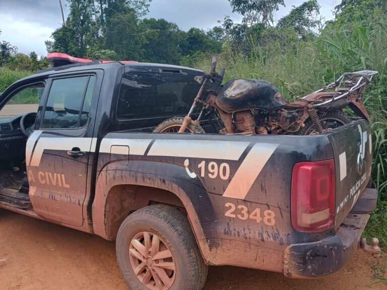 Polícia Civil de Rurópolis autua homem por tentativa de roubo de motocicleta; suspeito nega autoria