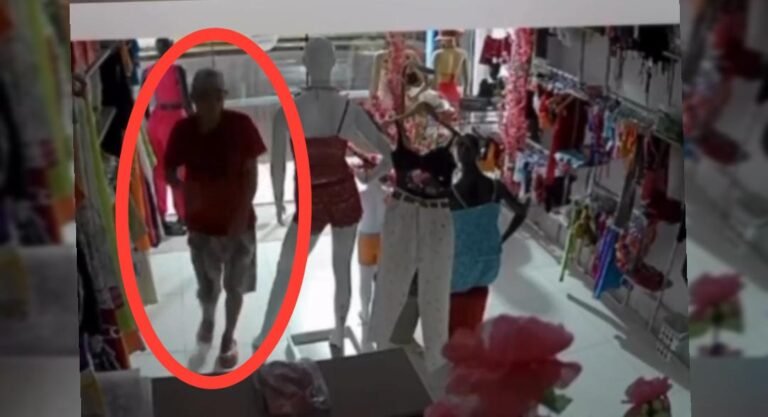 Vídeo: Criminoso é flagrado invadindo e furtando loja de roupas femininas em Itaituba