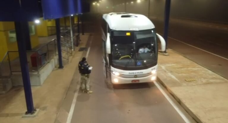 Homem é preso pela PRF na BR-163 no município de Trairão