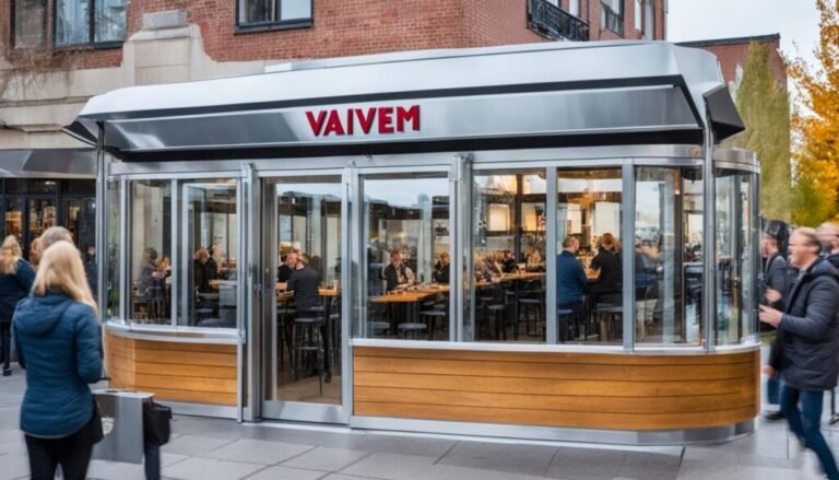 Por que escolher uma porta vai e vem para um restaurante?