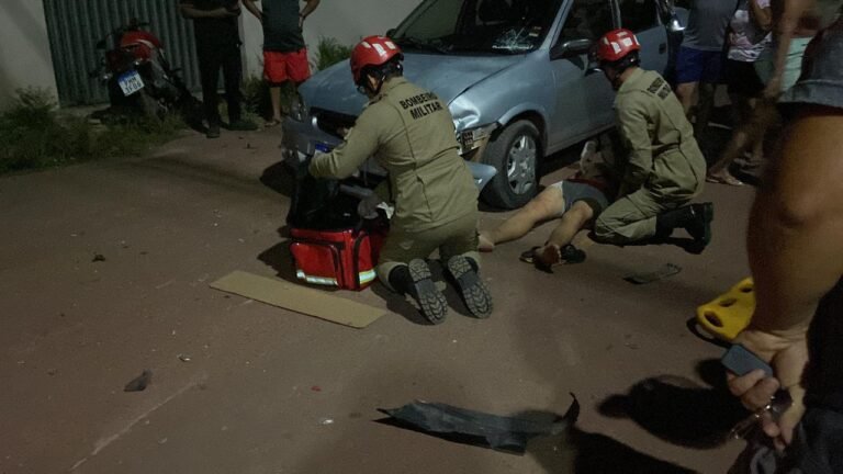Motociclista é atingida por dois veículos em Itaituba, no PA