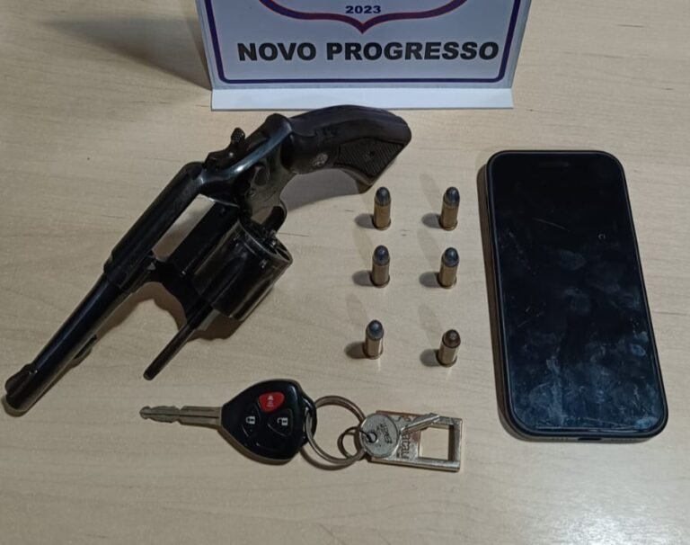 Homem é preso por porte ilegal de arma de fogo em Novo Progresso, no PA