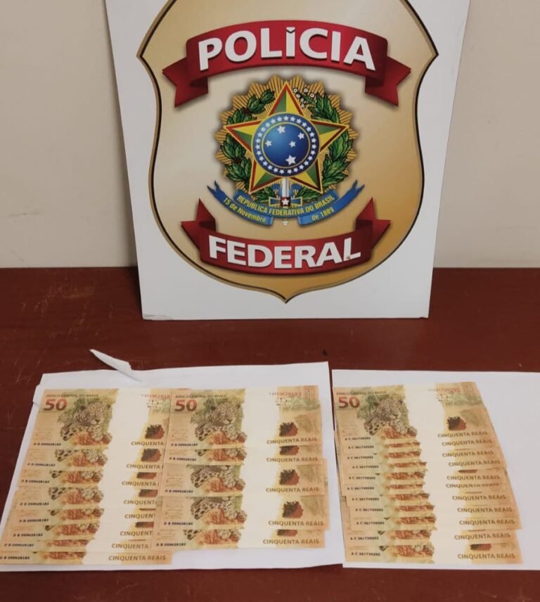 PF prende receptador de notas falsas