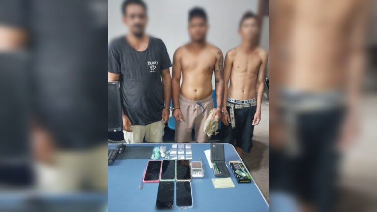 Três pessoas foram presas pela policia militar no Crepurizão