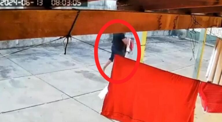 Câmeras de segurança registram furto de roupas em Itaituba, no PA