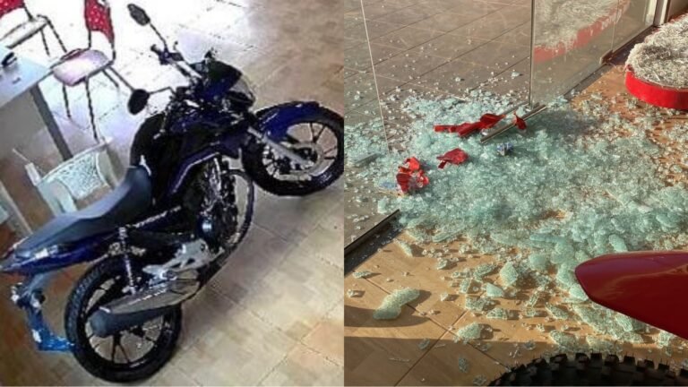 Furto em loja de motocicletas no centro de Rurópolis resulta na prisão de suspeito e recuperação do veículo