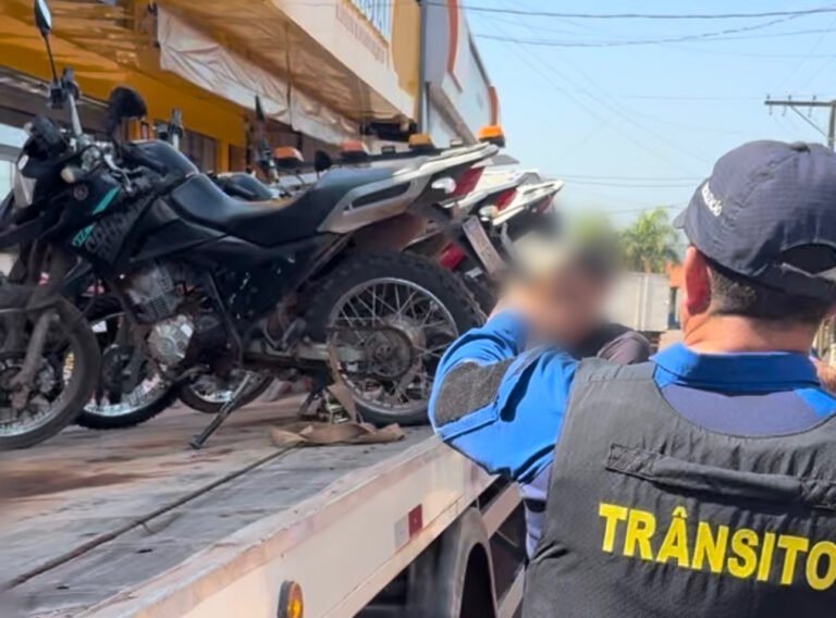 Apreensão de Motocicletas em Itaituba após Fiscalização de Rotina
