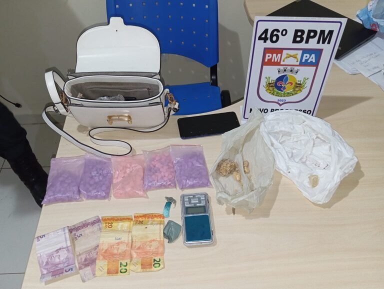 Polícia Militar Prende Casal por Tráfico de Drogas em Novo Progresso