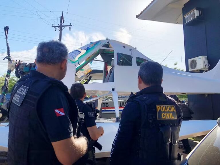 Polícia Civil Apreende Aeronave Utilizada no Tráfico de Drogas em Santarém
