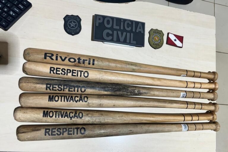 Apreensão de Bastões com Incitação à Violência em Miritituba