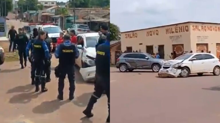 Vídeo: Acidente entre Dois Carros em Itaituba Deixa Apenas Danos Materiais