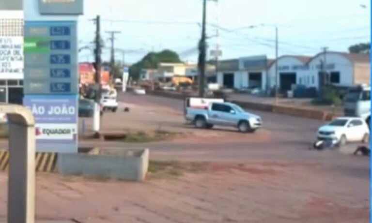 Vídeo: Motorista Foge Após Colidir com Motociclista em Itaituba