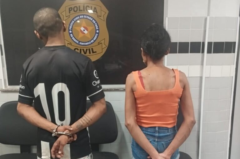 Guarnição do Motopatrulhamento Prende Casal com Drogas em Itaituba