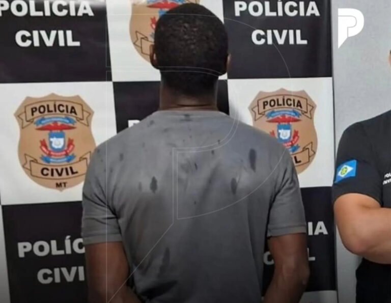 Prisão de Suspeito de Homicídio em Marcelândia, no MT