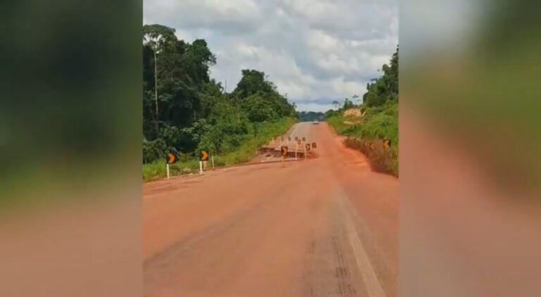 VÍDEO; Trecho da BR-163 entre Rurópolis e Santarém preocupa motoristas devido à grande quantidade de buracos