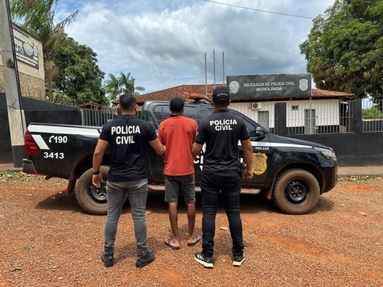 Homem é preso em flagrante por tentativa de estupro e danos materiais em Medicilandia