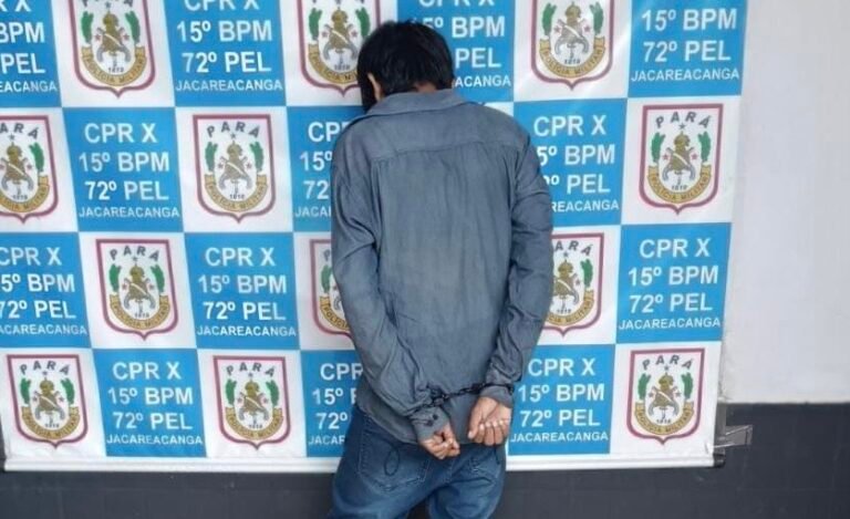 Homem é detido após causar tumulto em Casa de Passagem e resistir à abordagem policial em Jacareacanga