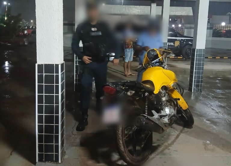 Motocicleta furtada é recuperada pela Polícia Militar em Itaituba