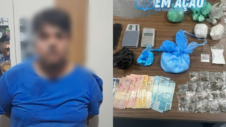 PM flagra movimentação de drogas e apreende entorpecentes, em Itaituba
