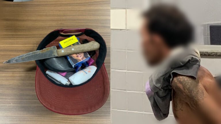 VÍDEO; Suspeito de arrombamento de motocicleta é detido, mas vítima desiste de representar em Itaituba