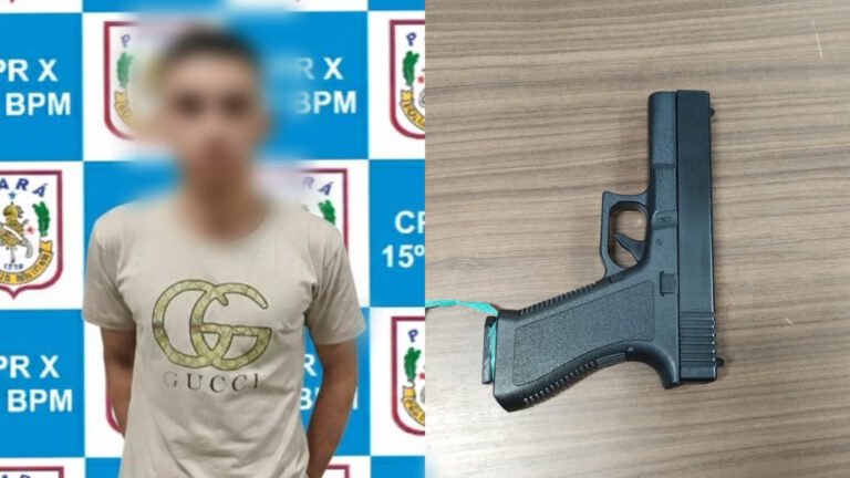 Homem é detido com simulacro de arma de fogo em bar de Itaituba