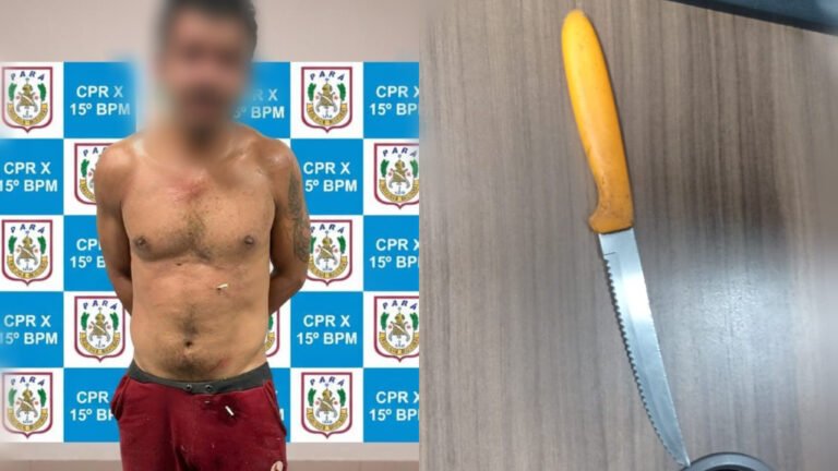Homem é imobilizado com arma elétrica após ameaçar companheira em Itaituba