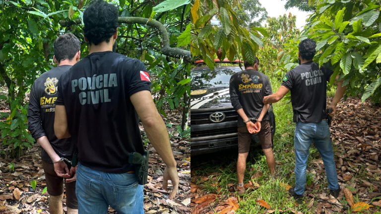 Polícia Civil cumpre mandado de prisão na zona rural de Medicilândia