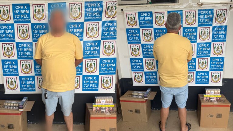 Caminhonete é interceptada na BR-230 com carga irregular de cigarros em Jacareacanga