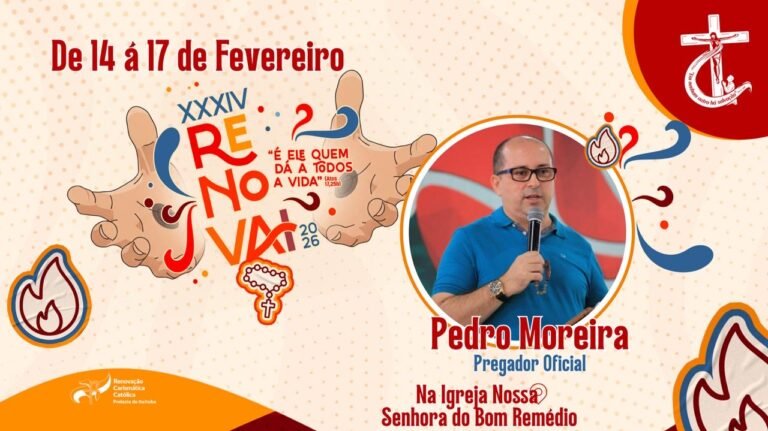 VÍDEO; Renovai 2026 irá reunir fiéis de 14 a 17 de fevereiro em Itaituba com fé, louvor e renovação espiritual