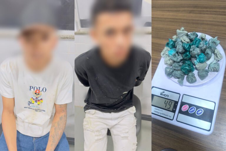 Polícia Militar apreende drogas após acompanhamento a motocicleta em Itaituba