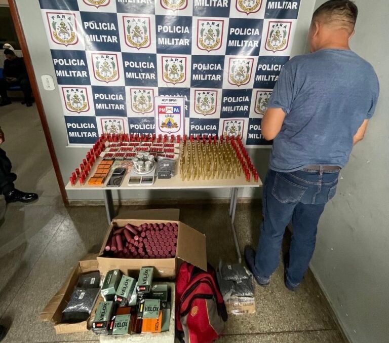 VÍDEO; Polícia Militar realiza maior apreensão de munições de uso restrito em Oriximiná