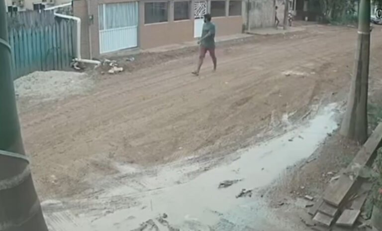 VÍDEO; Câmeras flagram invasão de residência e moradores cobram providências em Miritituba