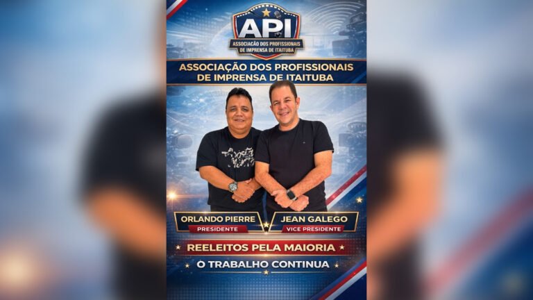 Orlando Pierre é eleito presidente da API Itaituba em votação com chapa única