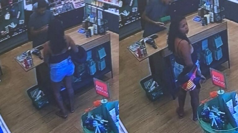 Câmeras flagram suspeita usando cartão perdido em via pública em Itaituba