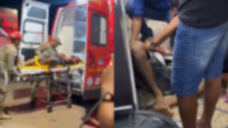 VÍDEO; Tentativa de homicídio deixa homem ferido no bairro São Domingos, em Altamira