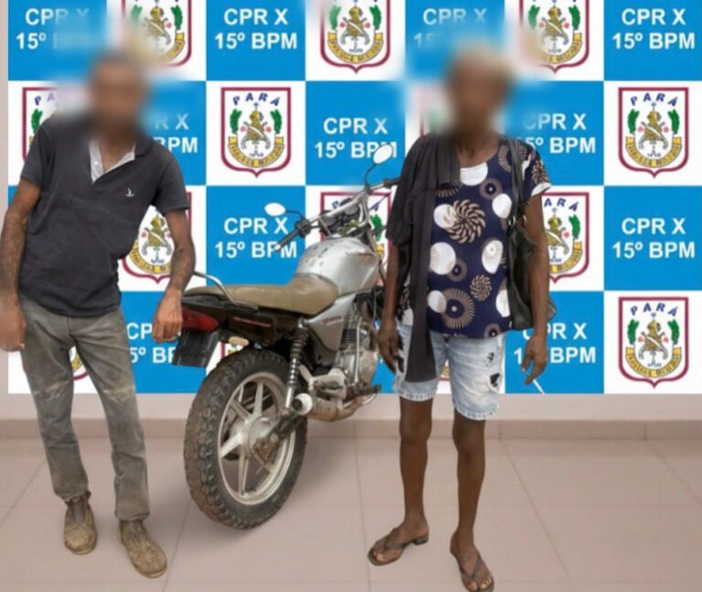 Motocicleta com restrição de roubo é recuperada em Miritituba durante ação da PM