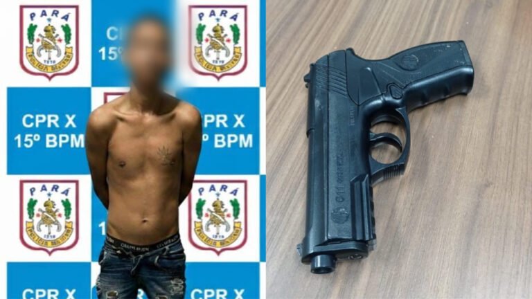 Homem é abordado pela PM com simulacro de arma de fogo em Itaituba