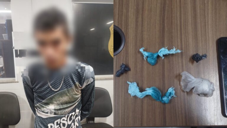 Suspeito é detido com entorpecentes durante patrulhamento do Tático 01 em Itaituba