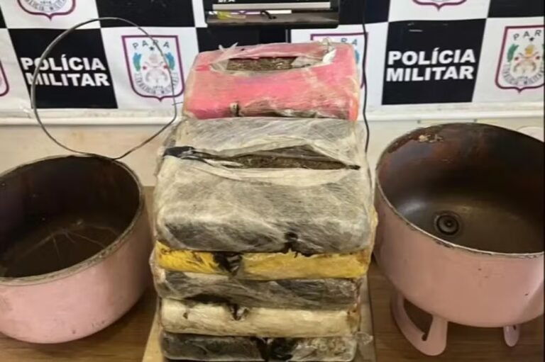 PM apreende mais de 10 kg de skank escondidos em cilindros de ar-condicionado no porto de Juruti