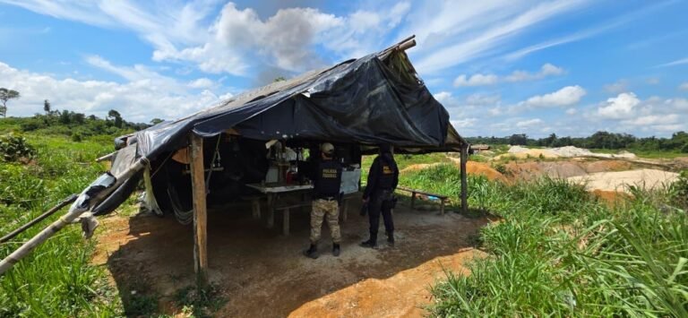 VÍDEO; PF e Funai destroem maquinários em nova operação contra garimpo ilegal na Terra Indígena Kayapó
