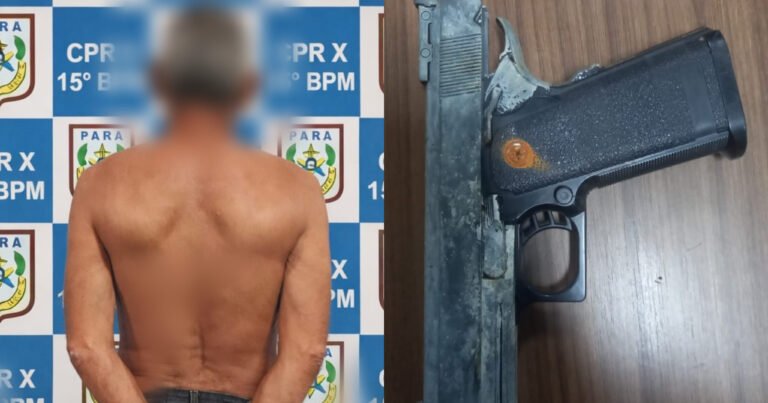 Homem é detido após ameaças e agressões no bairro Bom Remédio, em Itaituba