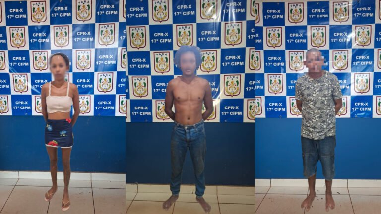 Polícia Militar prende suspeitos de roubo e apreende arma após ataque em propriedade rural de Rurópolis