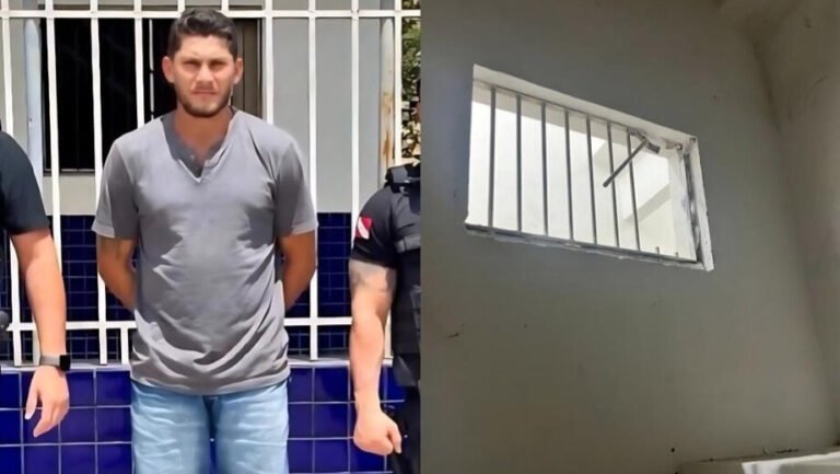 Condenado por estupro foge da delegacia em Novo Progresso após serrar grade da cela