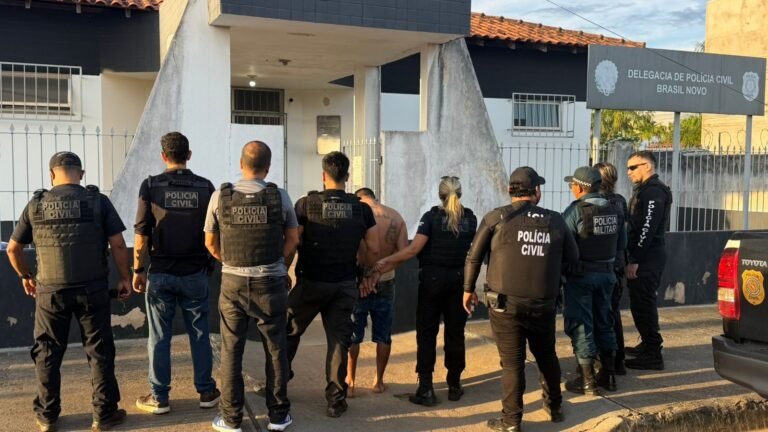 Polícia Civil prende suspeito de homicídio durante operação em Brasil Novo