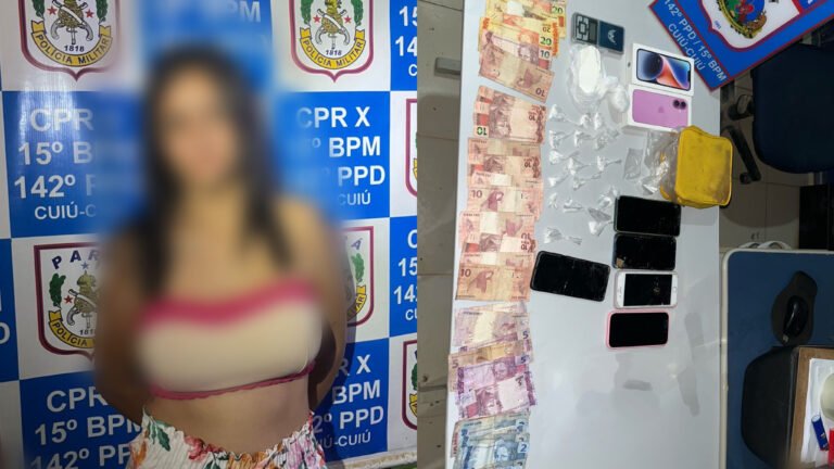 Tráfico de drogas e receptação são registrados durante Operação Tolerância Zero em comunidade de Itaituba