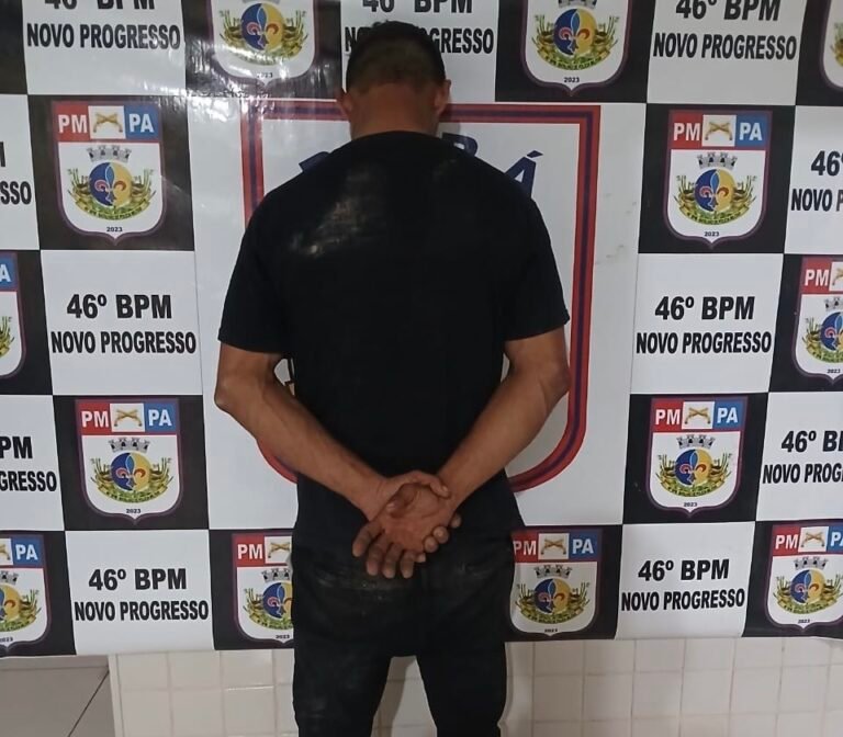 Foragido por estupro de vulnerável é preso pela PM durante rondas em Novo Progresso