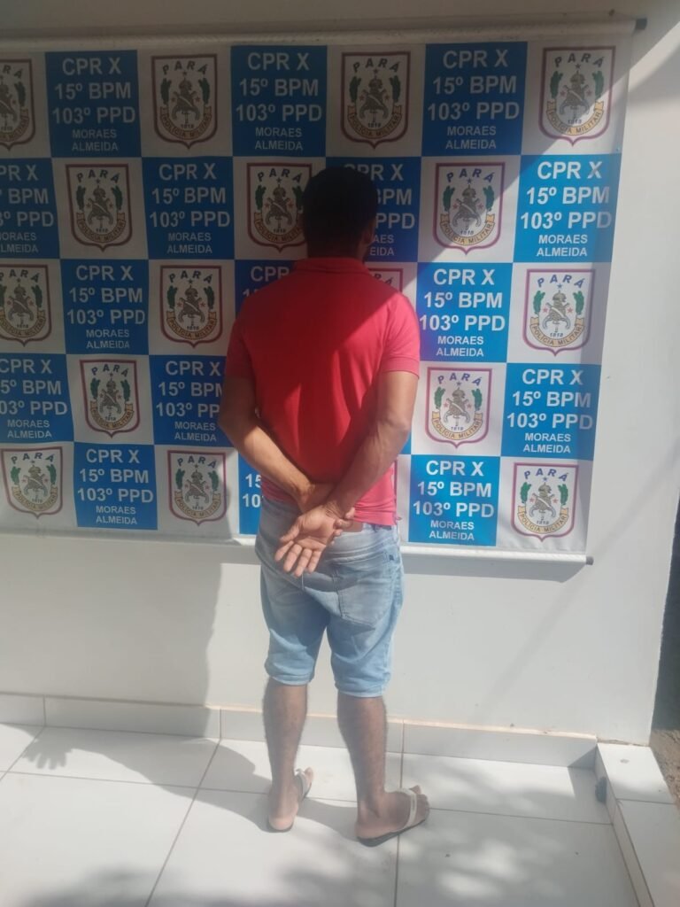 Homem com mandado de prisão civil é detido durante ronda da PM em Moraes Almeida